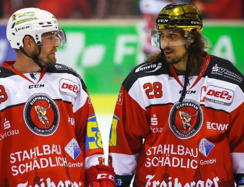 Eispiraten Crimmitschau vs. Eisbären Regensburg 3:1 (1:1,0:0,2:0)