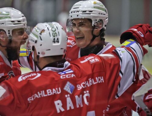 Eispiraten Crimmitschau vs. Krefeld Pinguine 2:3 nV (0:1,1:0,1:1,0:1)