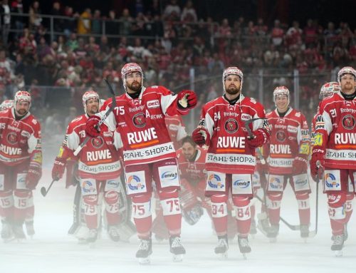 Eispiraten feiern Overtimesieg und den Klassenerhalt!