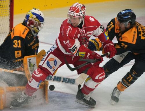 Lausitzer Füchse vs. Eispiraten Crimmitschau 5:2 (0:1,1:1,4:0)