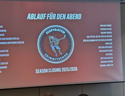 Emotionen, Ehrungen, Vertragsverlängerungen: Die Eispiraten-Saisonabschlussfeier