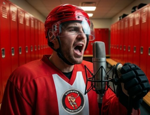 Eispiraten entdecken ihre musikalische Seite