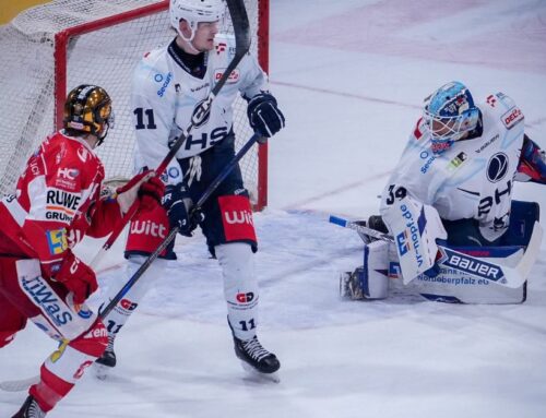 Eispiraten Crimmitschau vs. Blue Devils Weiden 5:2 (0:0,1:1,4:1)